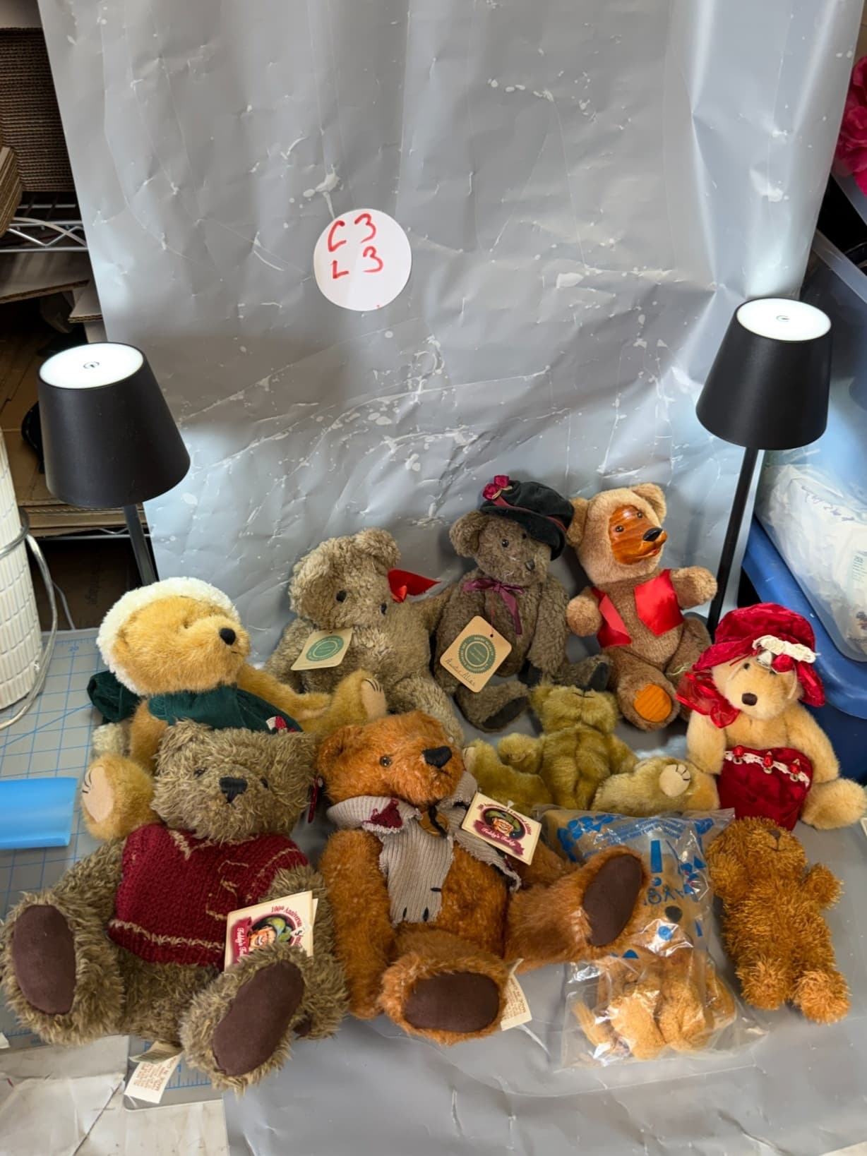 Boyds Bears & Friends Collectible Teddy Bears Lot - Pre-owned Excellent
