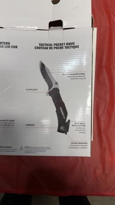RoadPro Tactical Pocket Knife & Flashlight Set – 300 Lumens COB Lantern RP18079 - Thumbnail 7