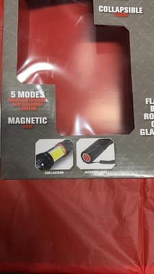 RoadPro Tactical Pocket Knife & Flashlight Set – 300 Lumens COB Lantern RP18079 - Thumbnail 5