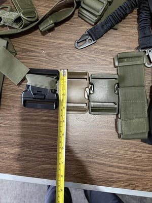 Tactical Belt with Harness and Bungee Sling – Military Style Utility Set - Thumbnail 12