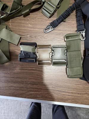 Tactical Belt with Harness and Bungee Sling – Military Style Utility Set - Thumbnail 7