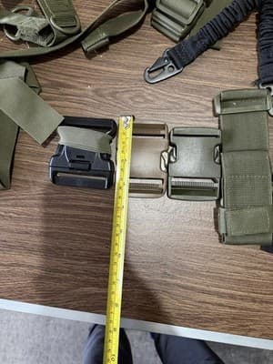 Tactical Belt with Harness and Bungee Sling – Military Style Utility Set - Thumbnail 11