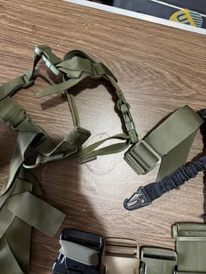 Tactical Belt with Harness and Bungee Sling – Military Style Utility Set - Thumbnail 9