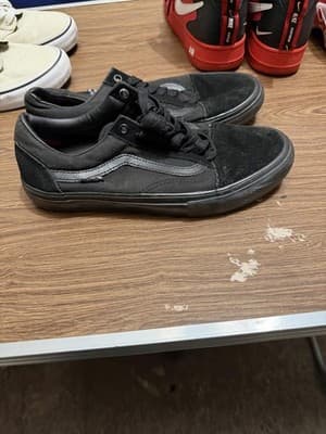 Lot of 2 Vans Shoes Men’s Size 8 – Beige Canvas & Black Suede/Canvas size 8 - Thumbnail 8
