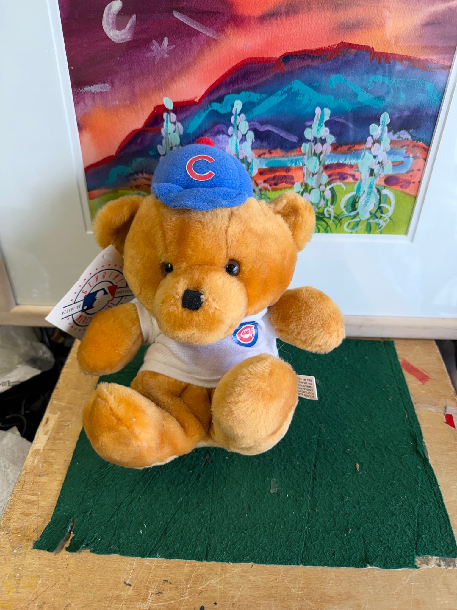Twins Enterprise MLB Chicago Cubs Teddy Bear New w/ Tags Minor Defects