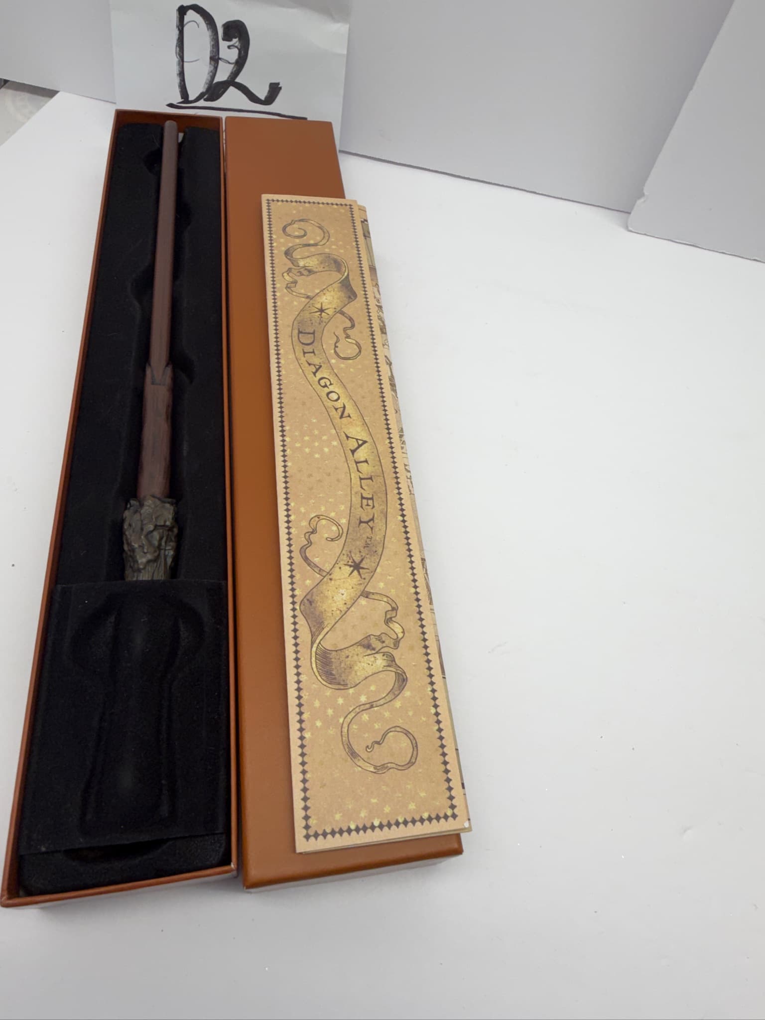 Noble Collection Harry Potter Diagon Alley Wand w/ Box & Map - Used - Excellent