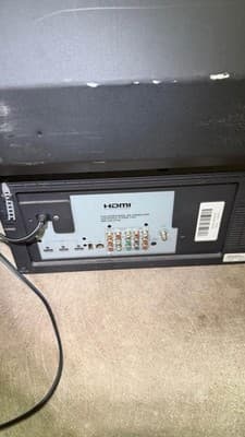 Mitsubishi 65” DLP Rear Projection TV WD-65738 Tested Works - Thumbnail 4