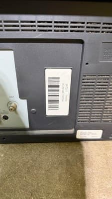 Mitsubishi 65” DLP Rear Projection TV WD-65738 Tested Works - Thumbnail 5