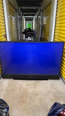 Mitsubishi 65” DLP Rear Projection TV WD-65738 Tested Works