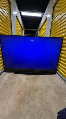 Mitsubishi 65” DLP Rear Projection TV WD-65738 Tested Works - Thumbnail 2
