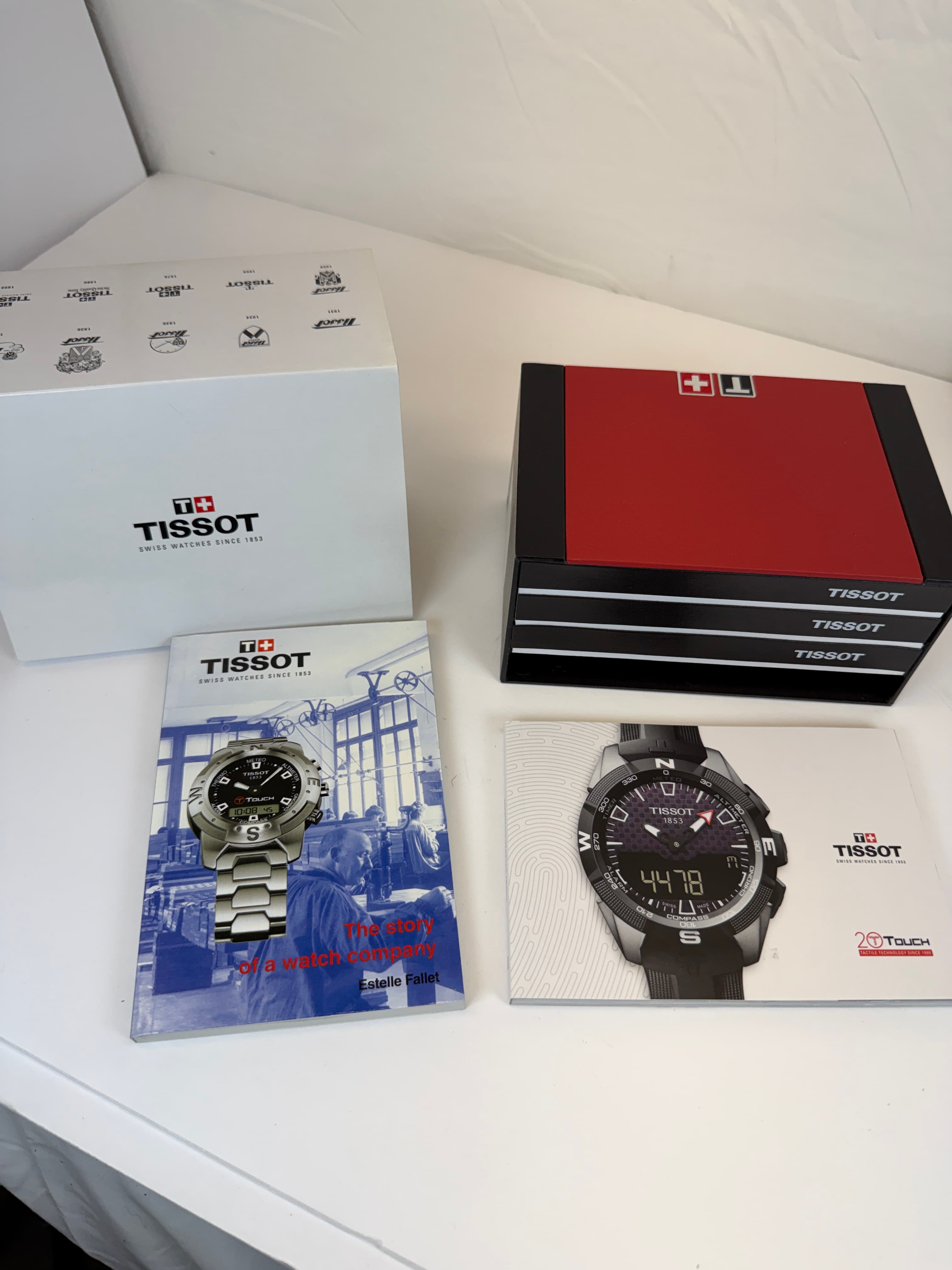 Tissot T-Touch Connect Solar Swiss Made Touchscreen Solar Emty BOX
