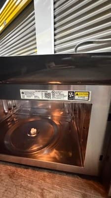 For sale is a GE stainless steel over-the-range microwave, model PVM9179SF1SS. - Thumbnail 4