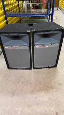 MTX Audio Thunder Pro 2 PA Speakers Pair Passive Loudspeakers