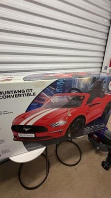 Rollplay Ford Mustang GT Convertible 6V Ride On Car Kids Toy New Open Box - Thumbnail 3
