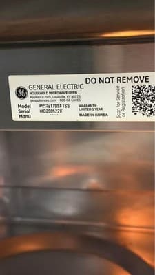 For sale is a GE stainless steel over-the-range microwave, model PVM9179SF1SS. - Thumbnail 2
