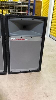 MTX Audio Thunder Pro 2 PA Speakers Pair Passive Loudspeakers - Thumbnail 4