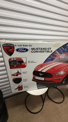 Rollplay Ford Mustang GT Convertible 6V Ride On Car Kids Toy New Open Box - Thumbnail 2
