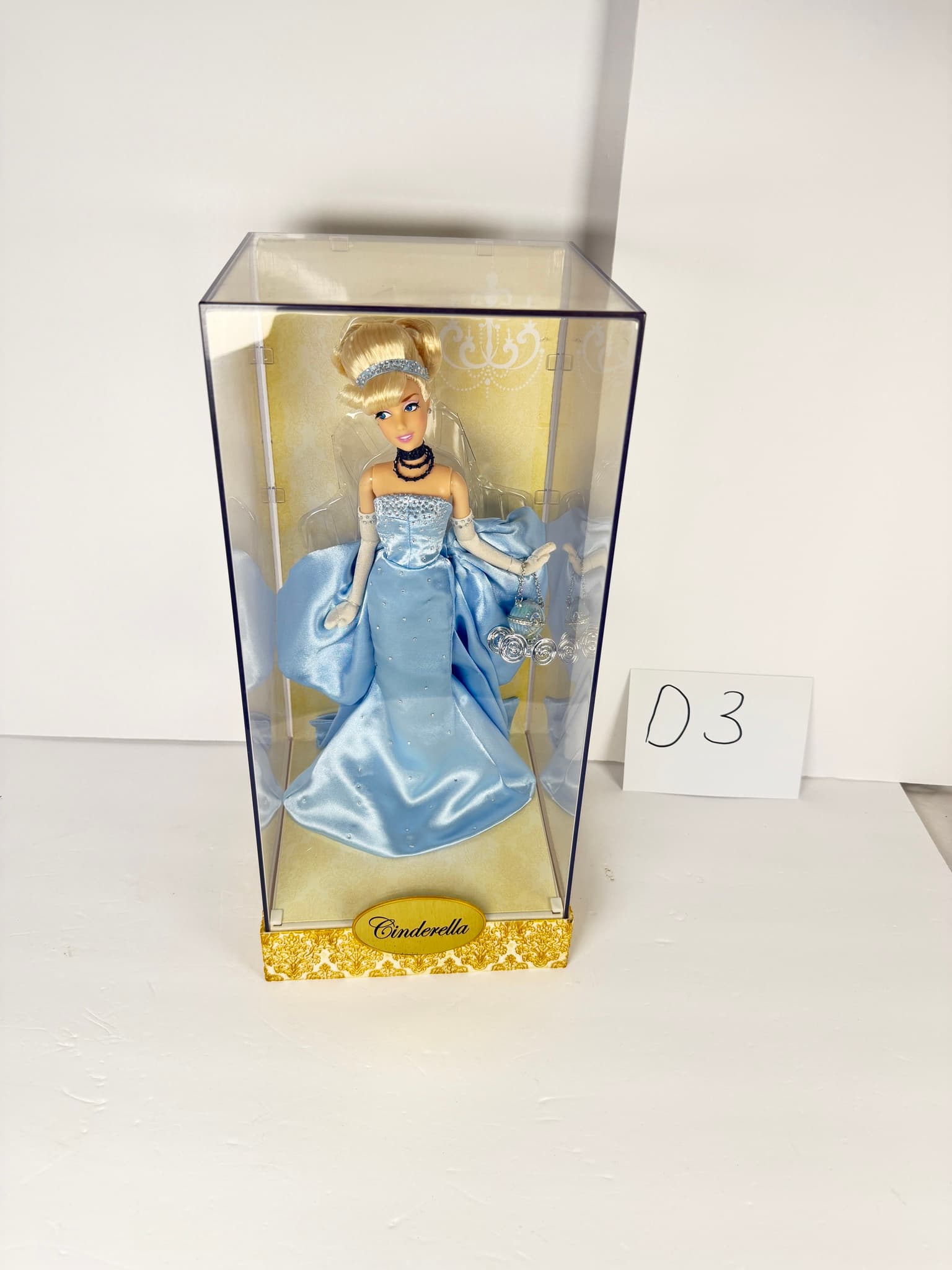 Disney Princess Cinderella Designer Collection Collector Doll Limited Edition 1/