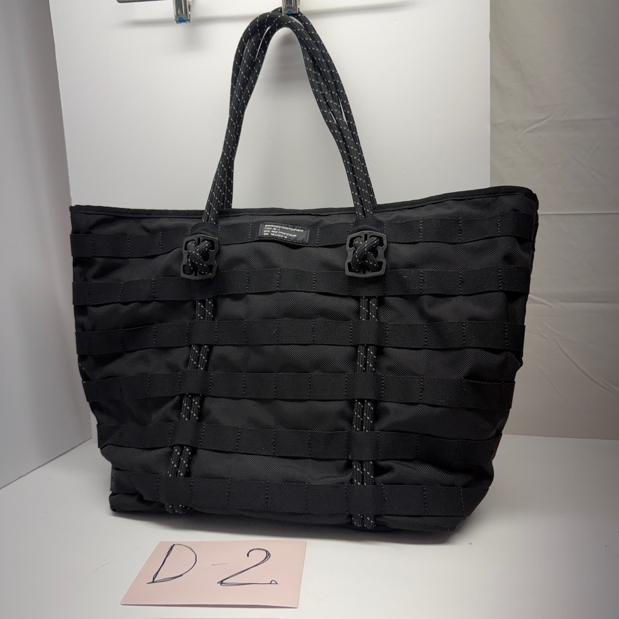 Nike AF-1 Winterized Issue Equipment Tote Bag DPA NR1128A-W Black