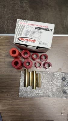 Prothane 7-206 – Polyurethane Suspension Bushing Kit – High Performance – Red - Thumbnail 4
