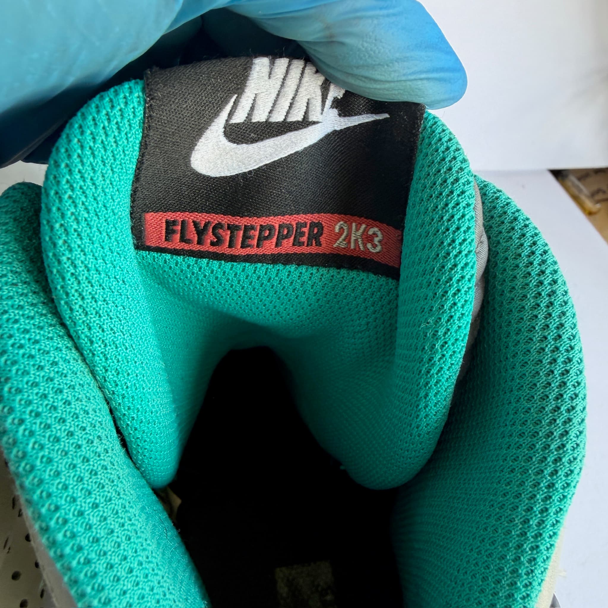 Nike Flystepper 2K3 Men's High Top Sneakers Size 9 US (42.5 EUR) Used - Good - Thumbnail 6