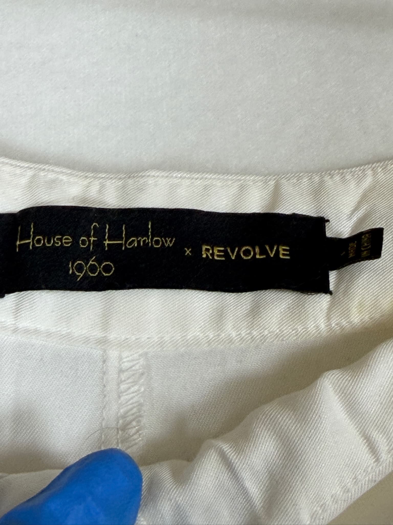 House of Harlow 1960 x REVOLVE White Wide Leg Pants w/ Side Stripe Detail Size S - Thumbnail 9