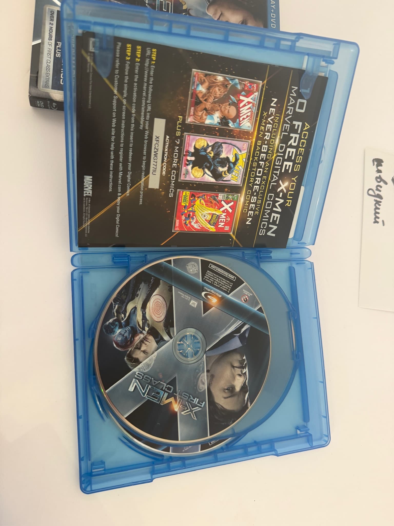 X-Men First Class Blu-ray DVD Digital Copy Combo Pack 3-Disc Set - Thumbnail 3
