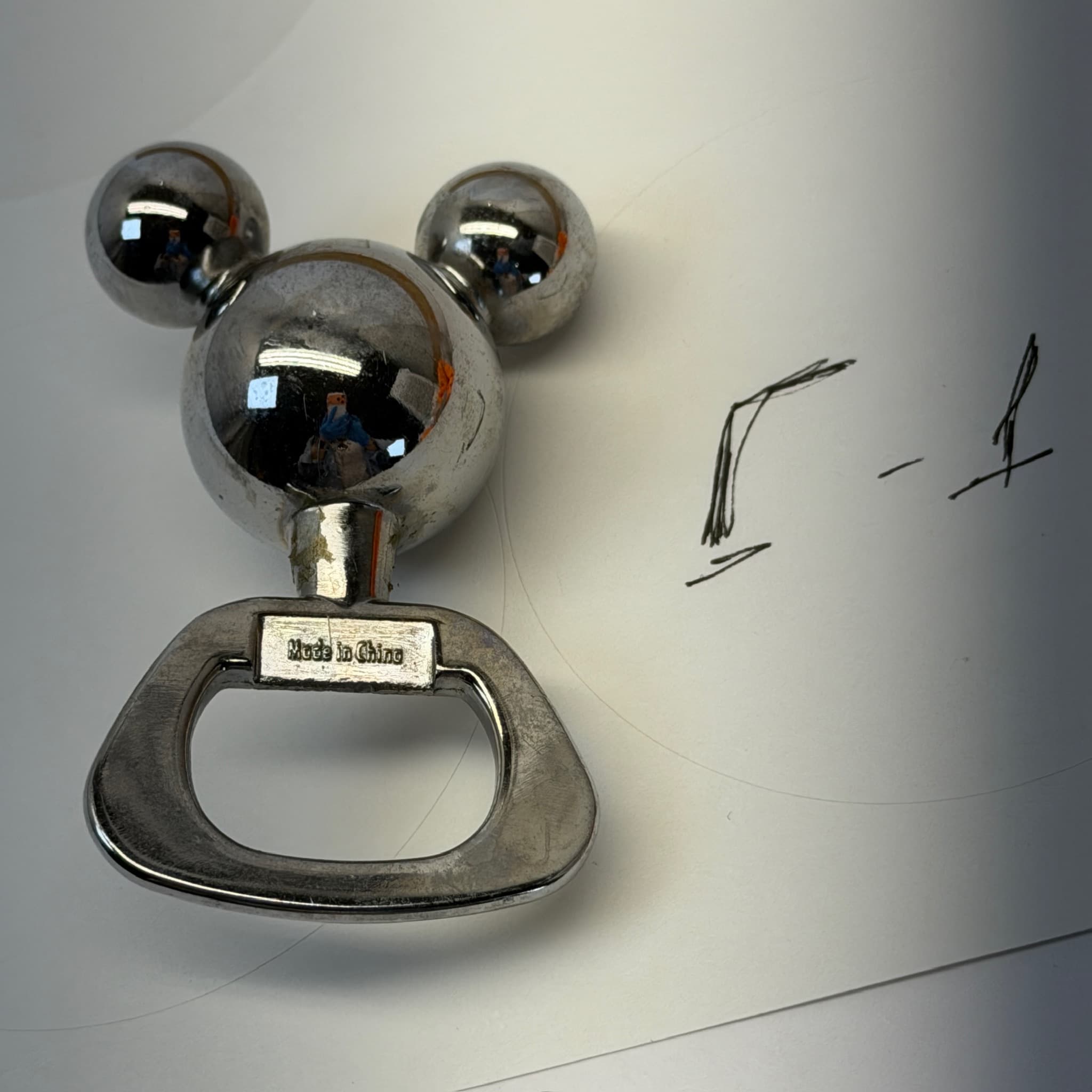 Disney Mickey Mouse Metal Bottle Opener Kitchen Bar Tool