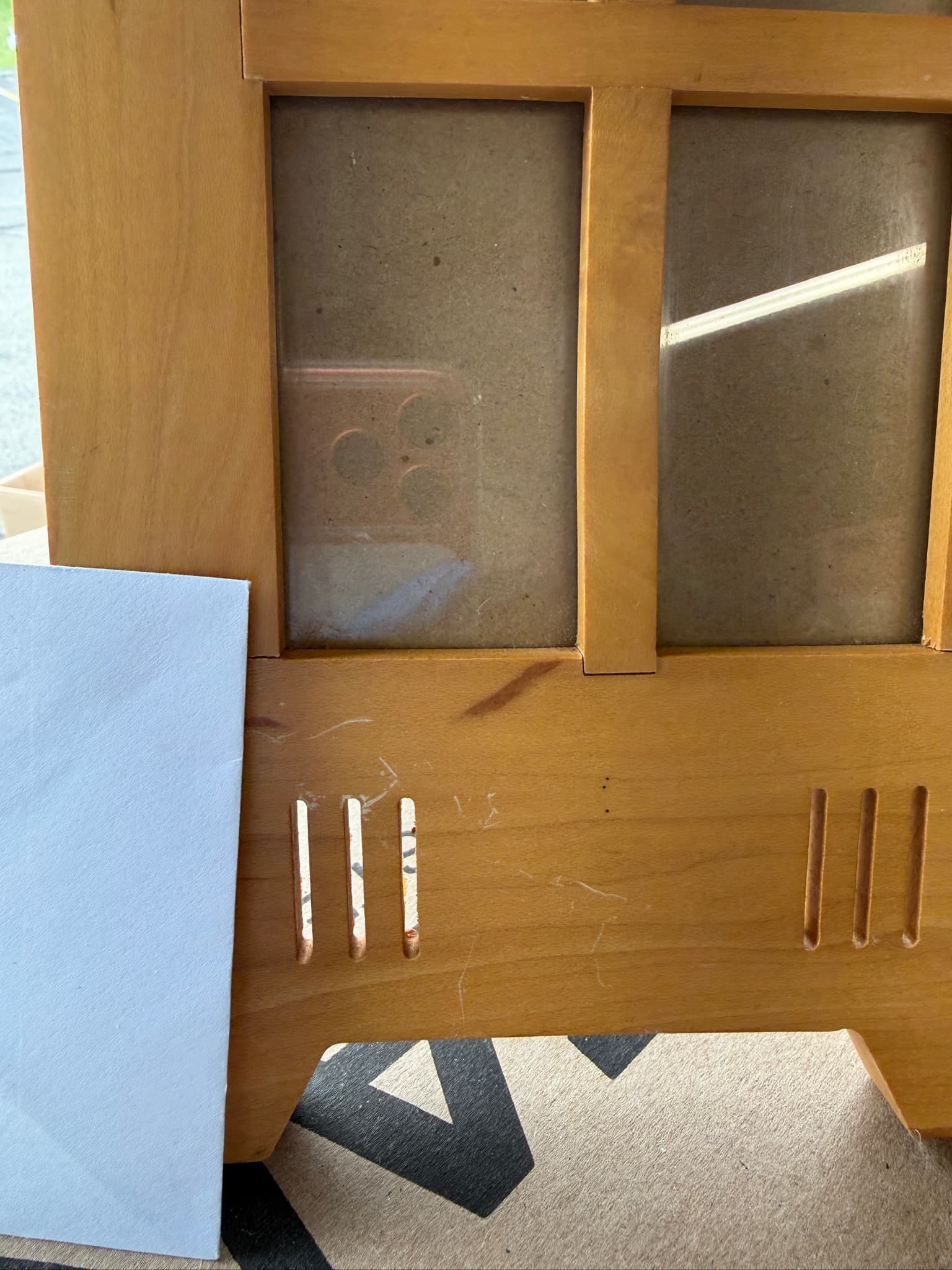 Wooden Multi-Photo Frame Tabletop Display - Holds Multiple Photos - Thumbnail 2