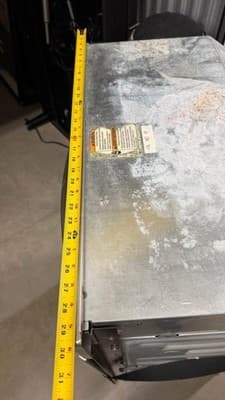 KitchenAid Stainless Steel Double Wall Oven 30” Untested Good Condition - Thumbnail 5