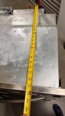 KitchenAid Stainless Steel Double Wall Oven 30” Untested Good Condition - Thumbnail 7