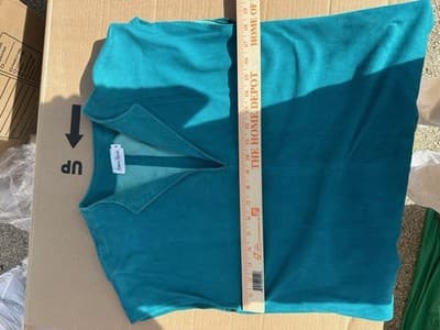 Norma Walters Suede Leather 2Pc Set Teal Top Skirt Women S Vintage - Thumbnail 12