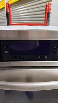 KitchenAid Stainless Steel Double Wall Oven 30” Untested Good Condition - Thumbnail 3
