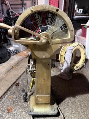 Vintage Brass Ship Engine Order Telegraph – Amesbury, Mass - Thumbnail 2