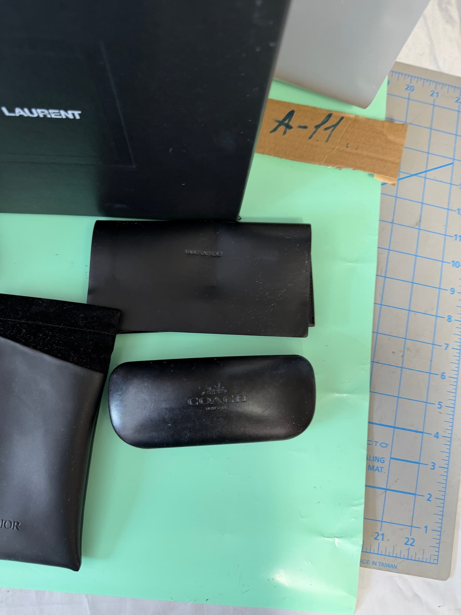 Designer Accessory Cases Lot -Saint Laurent, Gucci, Coach, Dior, Stella McCartn - Thumbnail 3