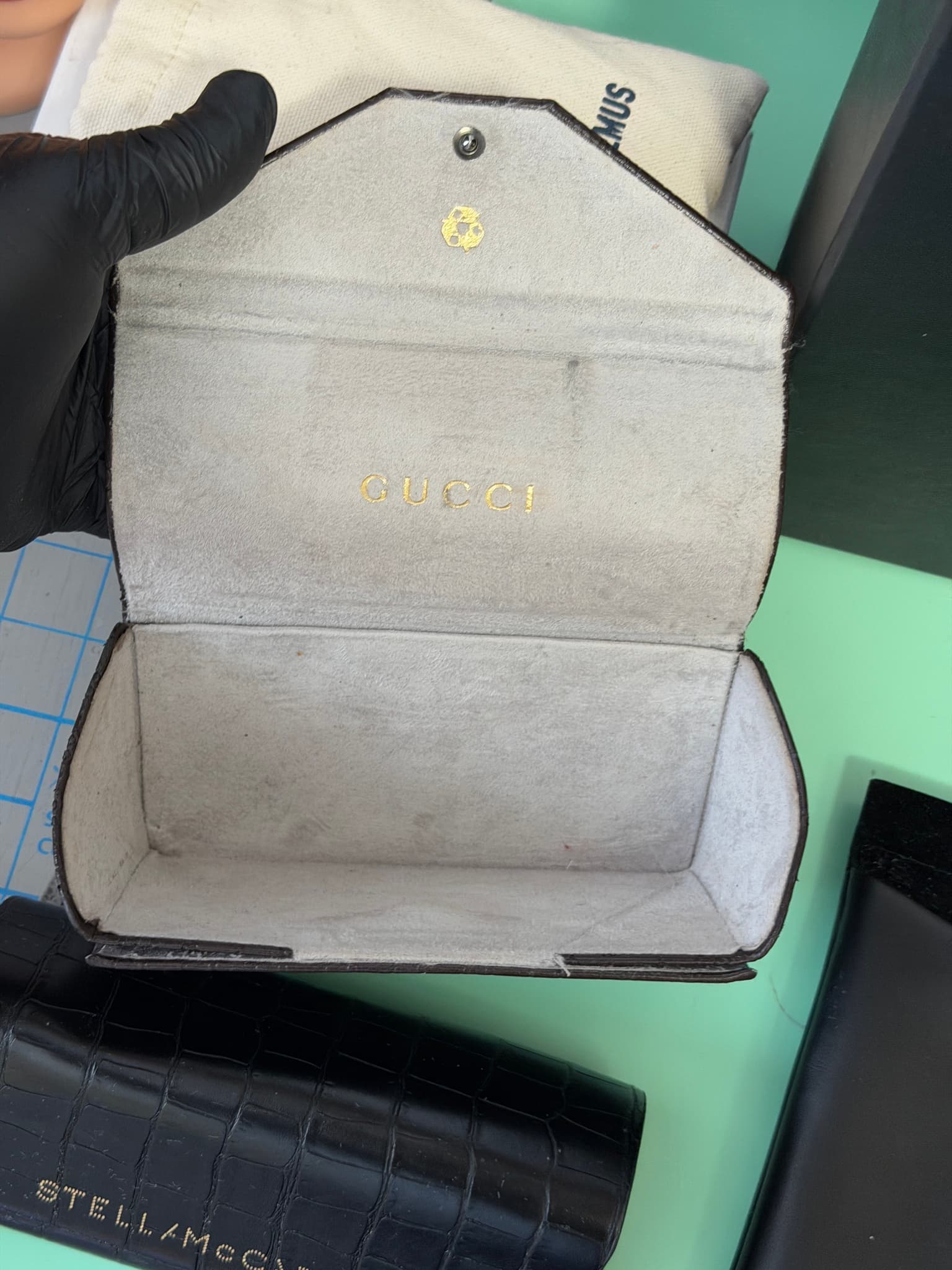 Designer Accessory Cases Lot -Saint Laurent, Gucci, Coach, Dior, Stella McCartn - Thumbnail 8