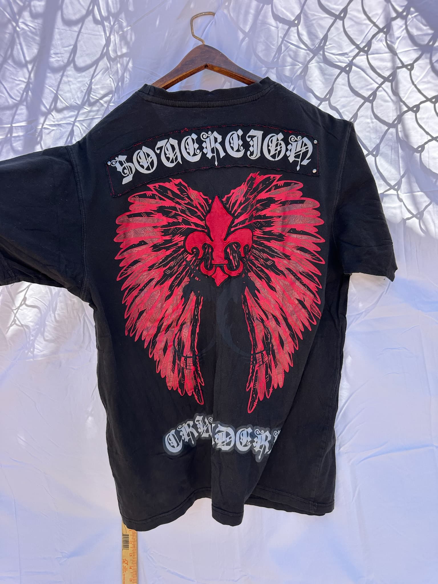 Sovereign Imperial Men's Black Graphic T-Shirt Size XL - Thumbnail 8