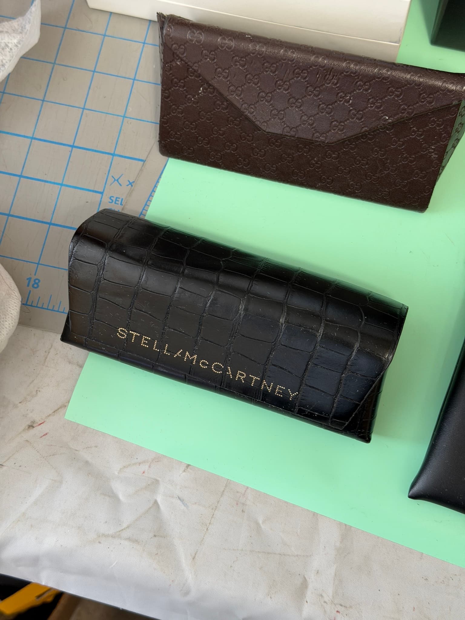 Designer Accessory Cases Lot -Saint Laurent, Gucci, Coach, Dior, Stella McCartn - Thumbnail 7