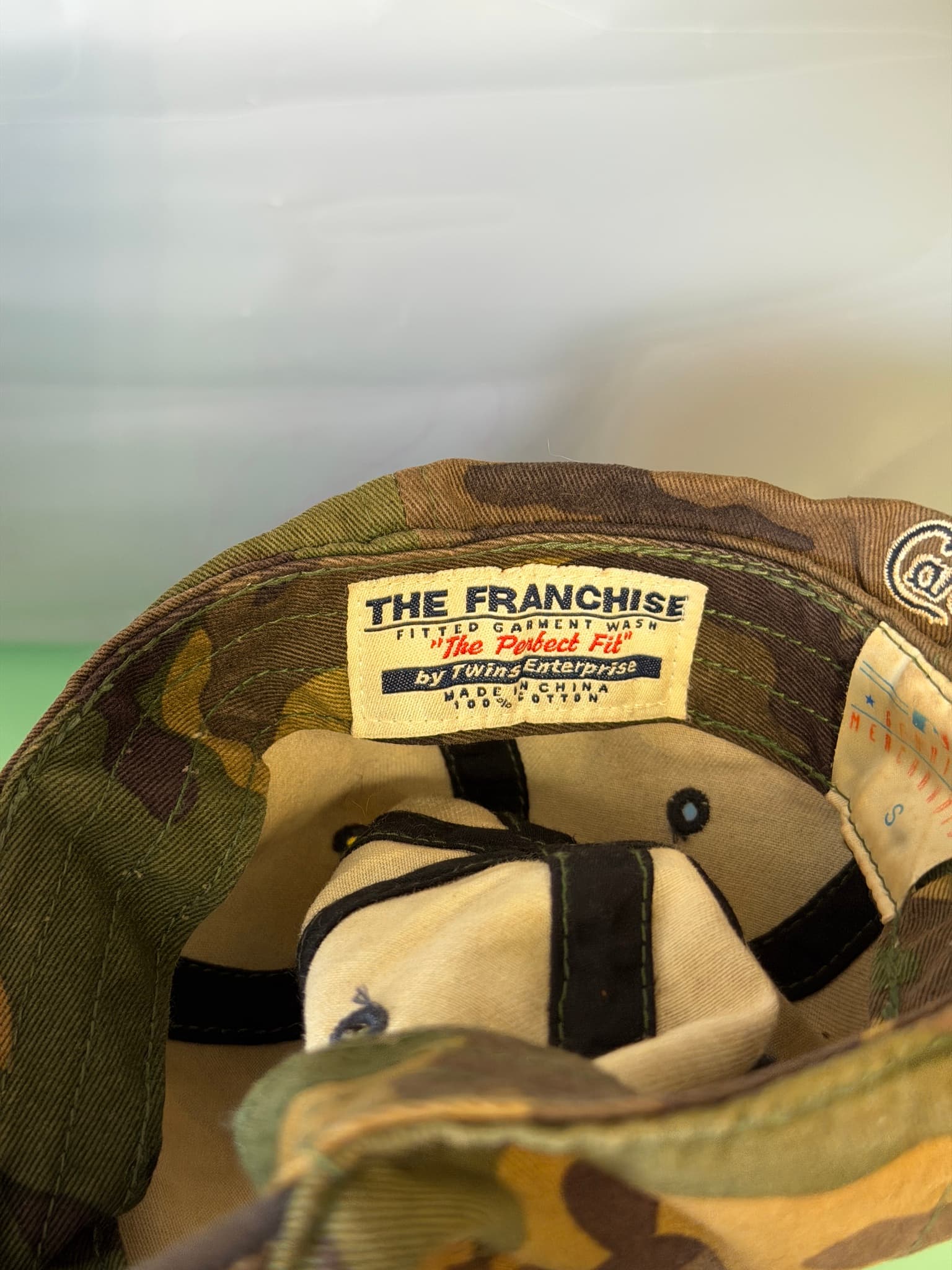 The Franchise St. Louis Cardinals Camo Fitted Baseball Cap Size S - Thumbnail 6