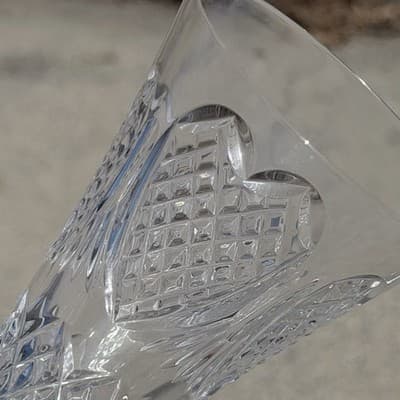 Waterford Crystal Champagne Flutes Set 2 Cut Glass Elegant Ireland - Thumbnail 7