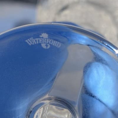 Waterford Crystal Champagne Flutes Set 2 Cut Glass Elegant Ireland - Thumbnail 11