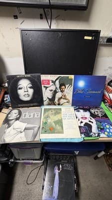 Lot of 6 Vinyl Records – Diana Ross, Brubeck, Erasure, Holmes, More