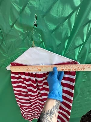 Norman Marcus Skirt Set Red White Striped Size 8 Cotton Vintage - Thumbnail 7