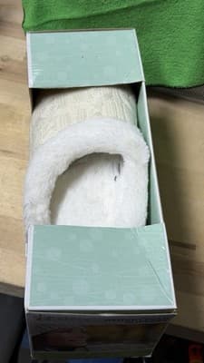 Order Home Collection Women’s Memory Foam Slippers Size MED 9–10 Cozy - Thumbnail 3