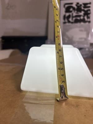 Giant “Ctrl” Key LED Lamp – Battery Powered – Novelty Desk Light - Thumbnail 3