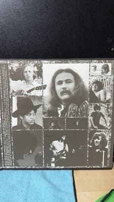 Crosby Stills Nash & Young Déjà Vu Vinyl LP Atlantic SD 7200 — Untested - Thumbnail 3