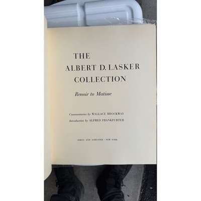 The Albert D. Lasker Collection Renoir to Matisse Art Book Simon and Schuster - Thumbnail 4