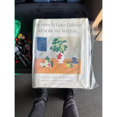 The Albert D. Lasker Collection Renoir to Matisse Art Book Simon and Schuster - Thumbnail 2