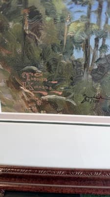 Thomas Kinkade Crater Lake Framed Limited Edition Print 102/750 COA - Thumbnail 5