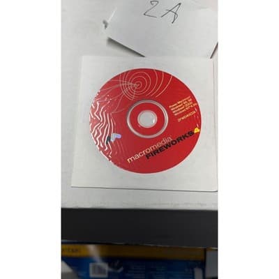 Macromedia Fireworks 4 Software CD and Using FireworksManual Vintage 2000 Mac PC - Thumbnail 5